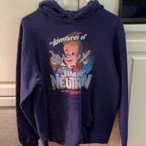 JIMMY NEUTRON Hoodie Size Large